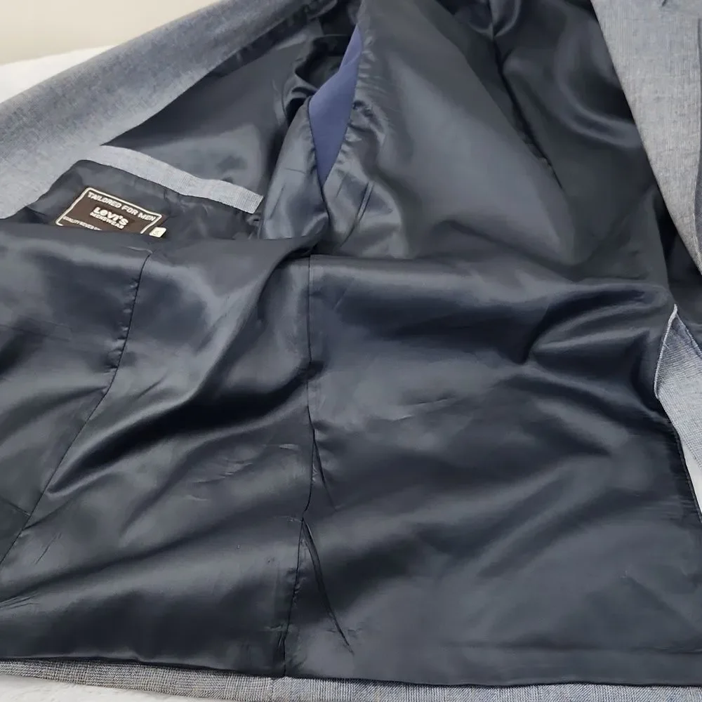 MENSWEAR LEVIS ACTIONS SUIT blazer sizd 46R
